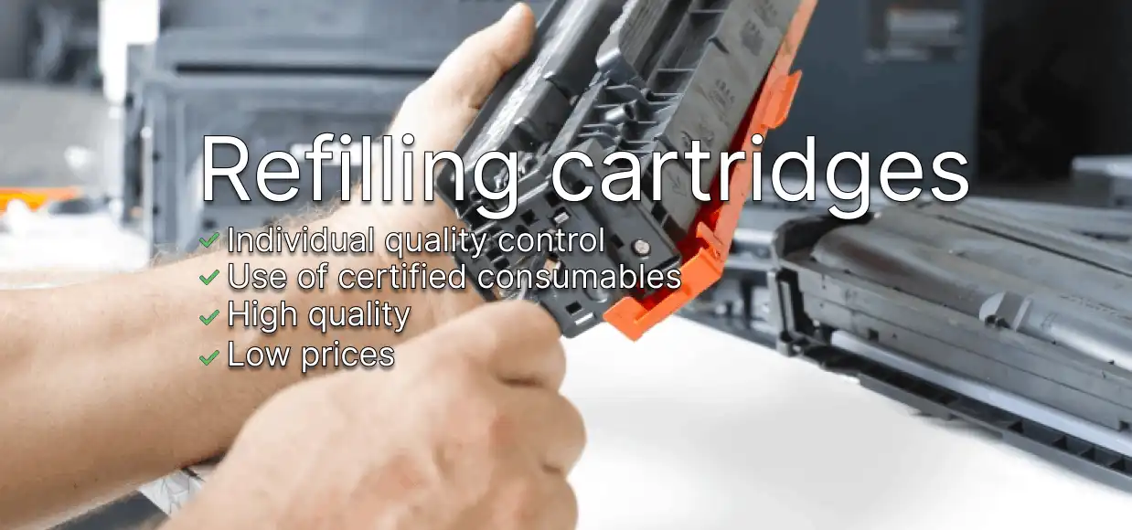 We will refill, restore or sell a new cartridge in Kyiv We will refill, restore or sell a new cartridge in Kyiv